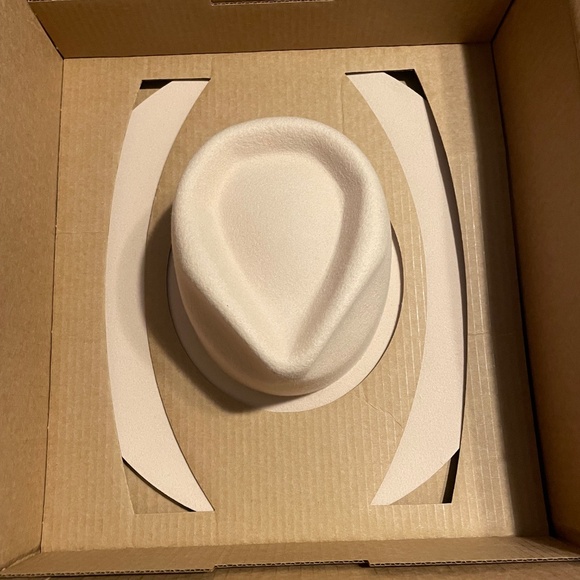 WESLEY WIDE BRIM FEDORA HAT - Picture 4 of 4